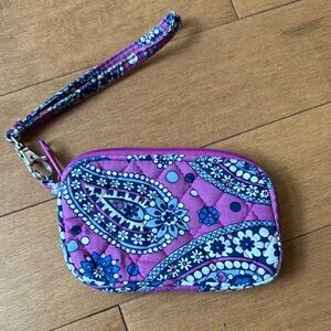 Vera Bradley Paisley Wristlet